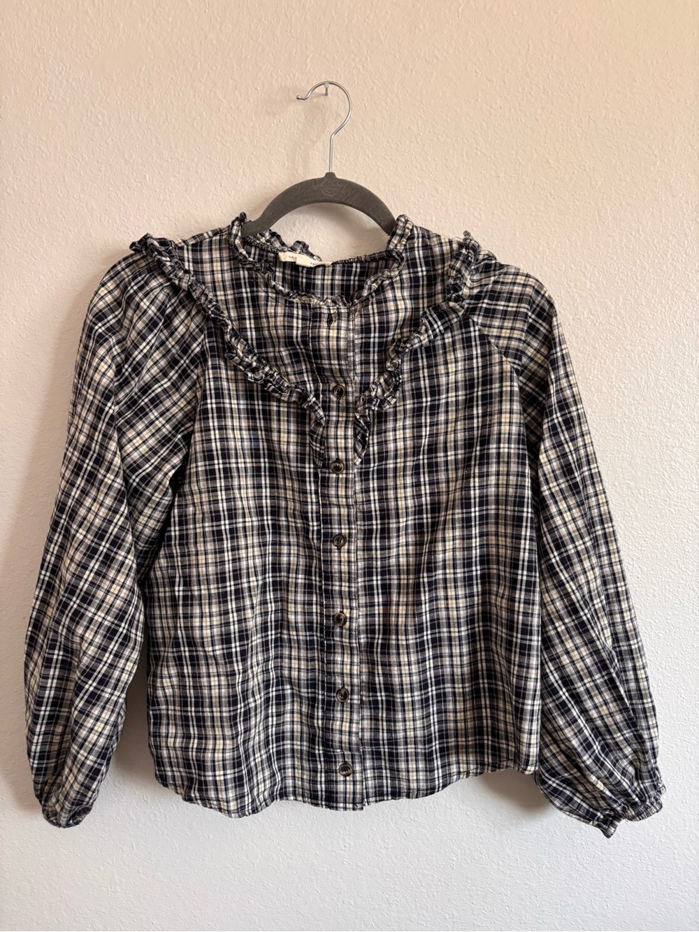 Grade & Gather Button Down Blouse